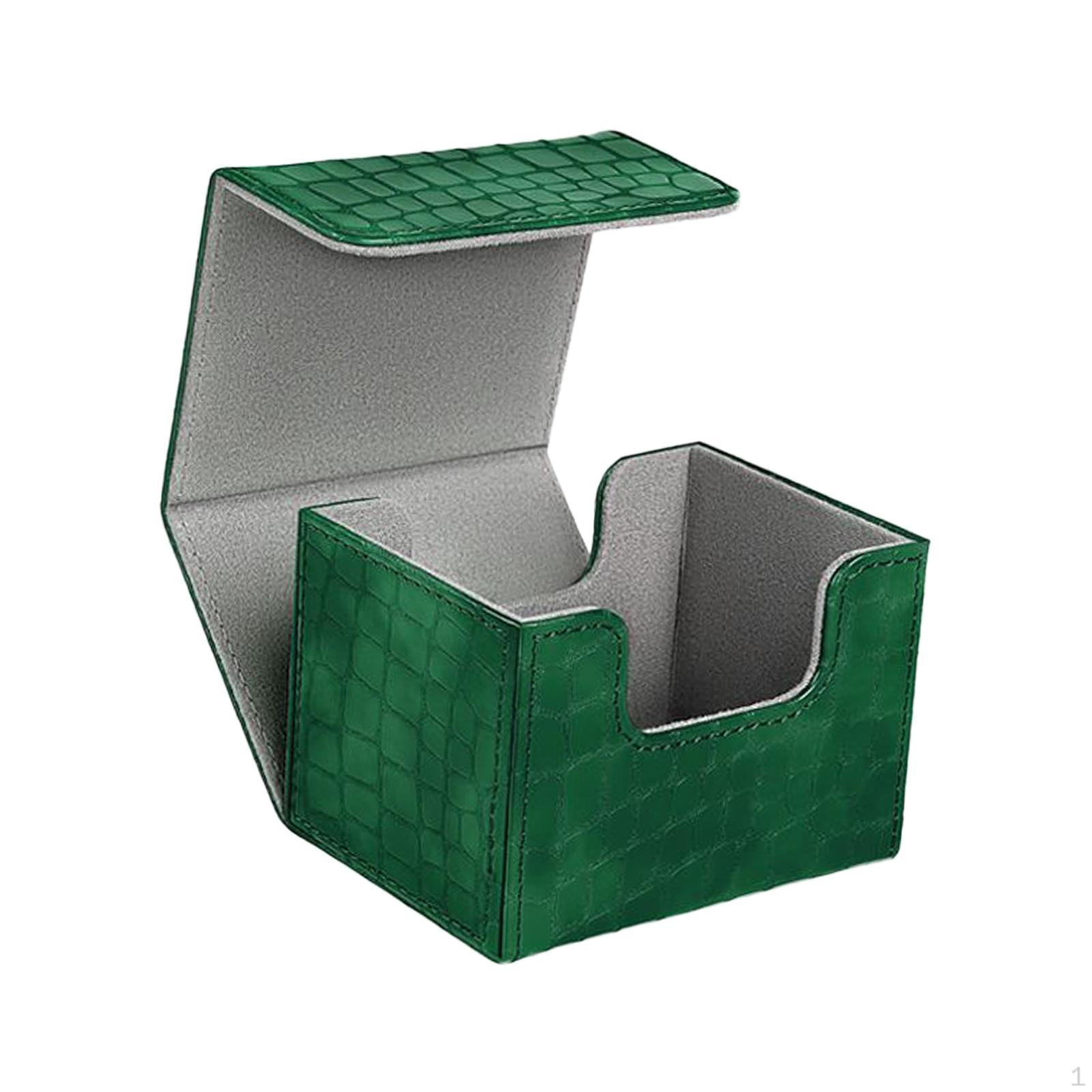 

Коробка для 210 игральных карт, Storage Solution Trading Cards зелёный