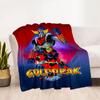 Giant Robot Adventure Flannel Blanket-Soft and Suitable for Sofas,Beds,Offices,Travel,All Seasons,Great Gift for Holidays and Birthdays.