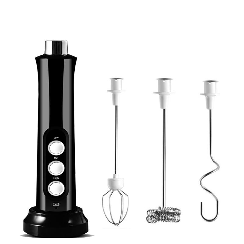 Перезаряжаемый электрический блендер для молока 3 в 1 — фото 6