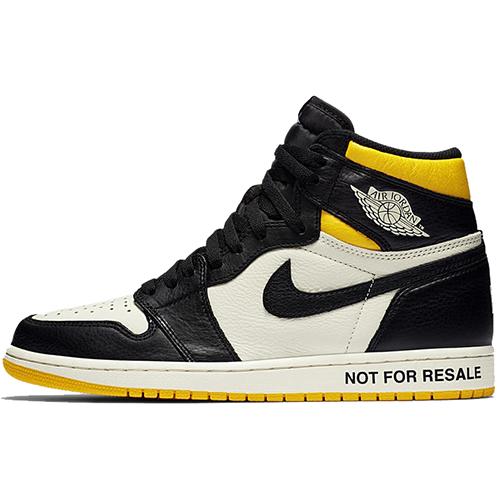 New JORDAN 1 Retro High Not For Resale Varsity Maize 861428-107