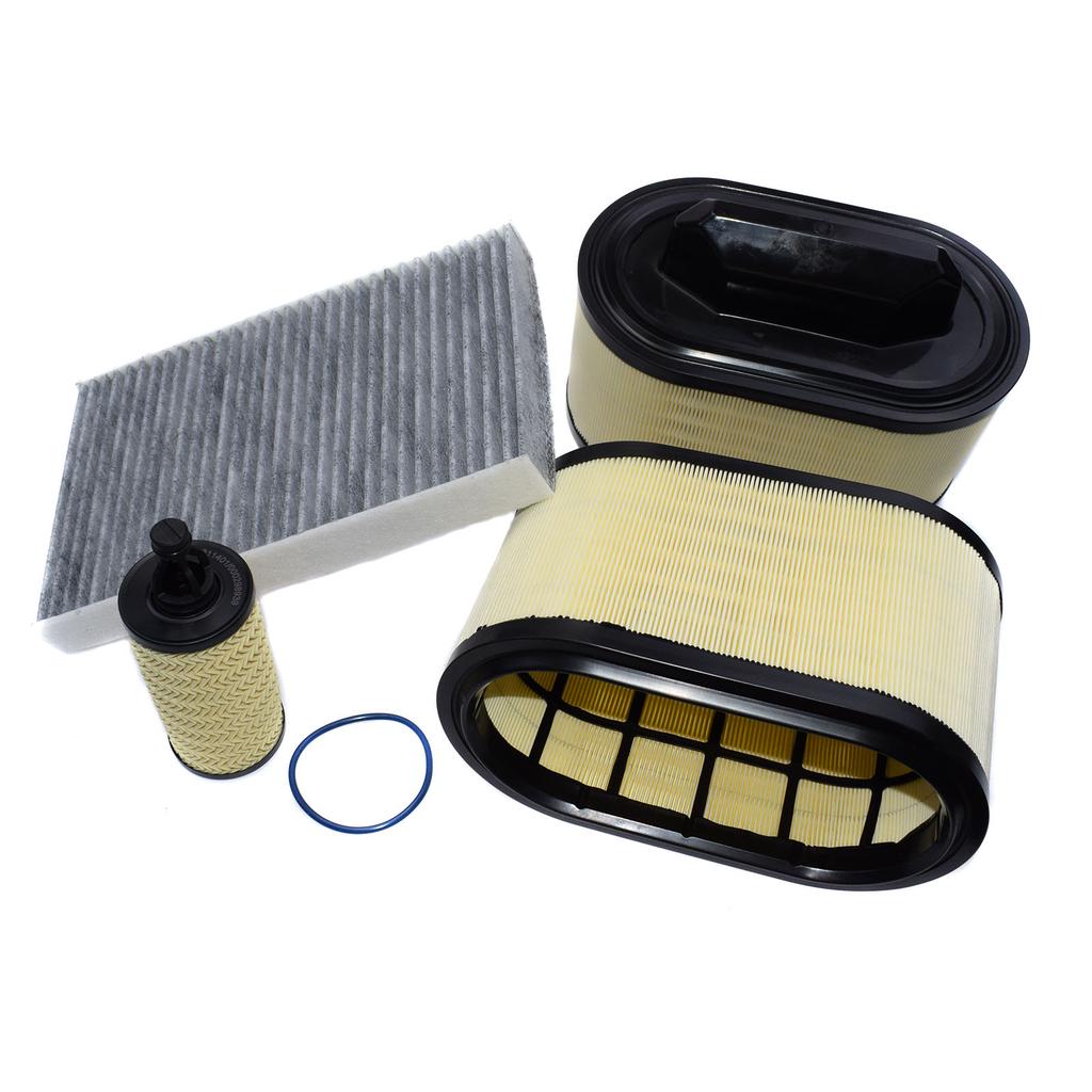 Cabin Pollen Oil Air Filter Cartridge Kit 670005021 670001545 000311401 For Maserati Ghibli Levante Quattroporte 3.0L 2014-2019