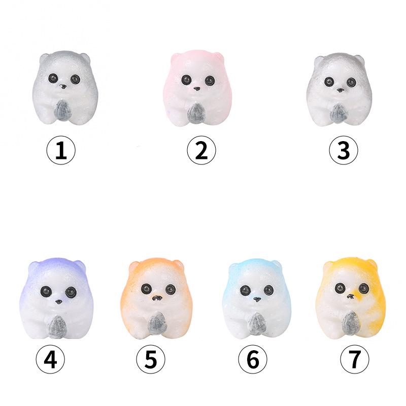 Cute Hamster Miniature Resin Ornament for Succulents