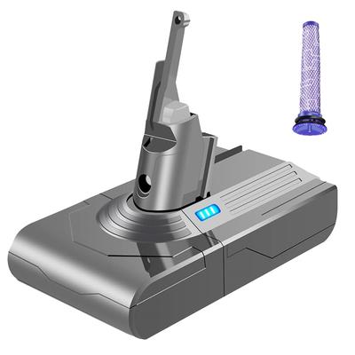 Αντικαταστήστε V8 Battery Adapter+Pre-Filter 21,6V for Dyson V8 Batteries V8 Absolute V8 Animal Vacuum Cleaner Rechargeable