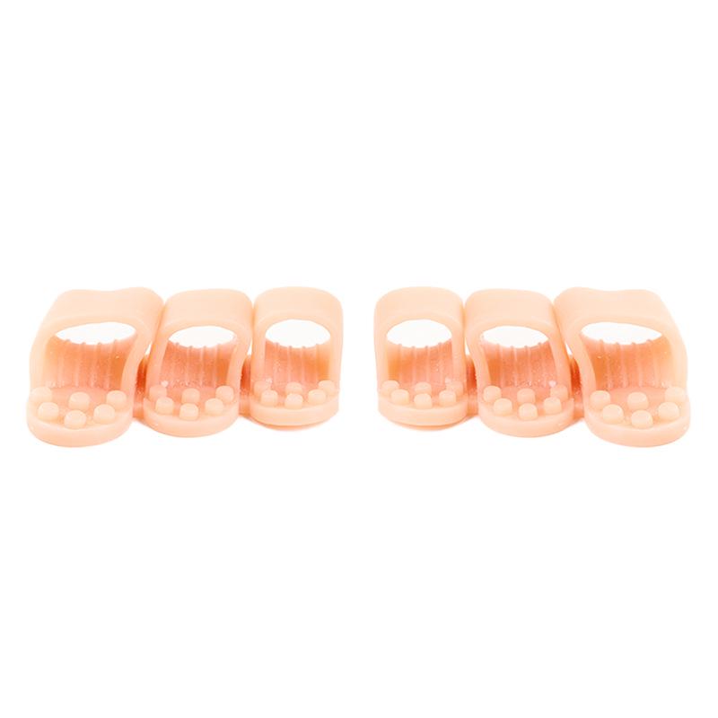 Silicone Adjustable Three-Hole Toe Separator & Corrector