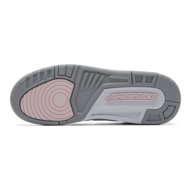 Jordan Legacy 312 Comfortable Sports Durable Mid-Top Kids Basketball Shoes Kids basketball shoes Pink Purple HF0747-151YC