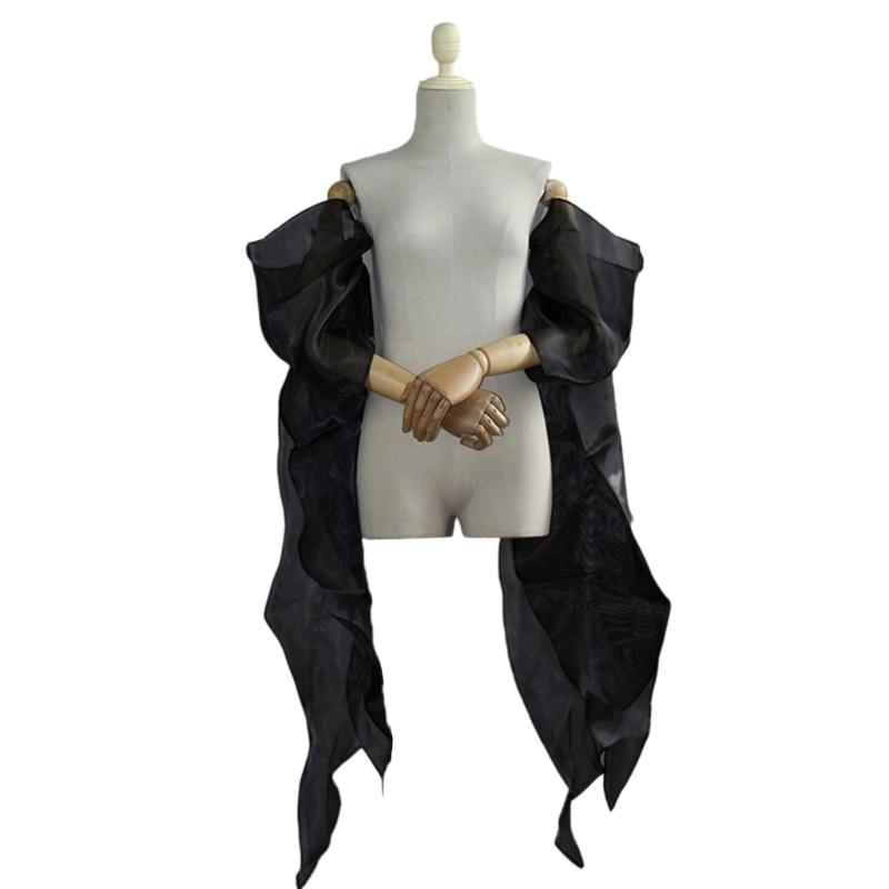 Elegant Bridal Sleeves Sheer Floating Ribbon Sleeves Arm Coverage Wedding Accessory For Bride Comfortable To Wear