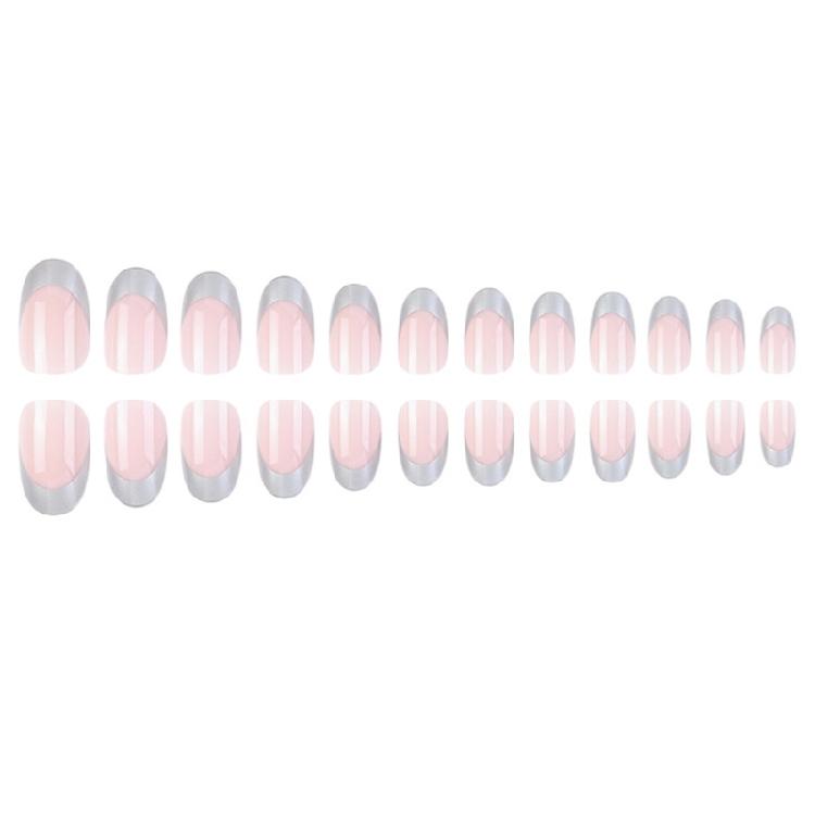Square Nails Detachable Press On Nails French Artificial Nails False Nails
