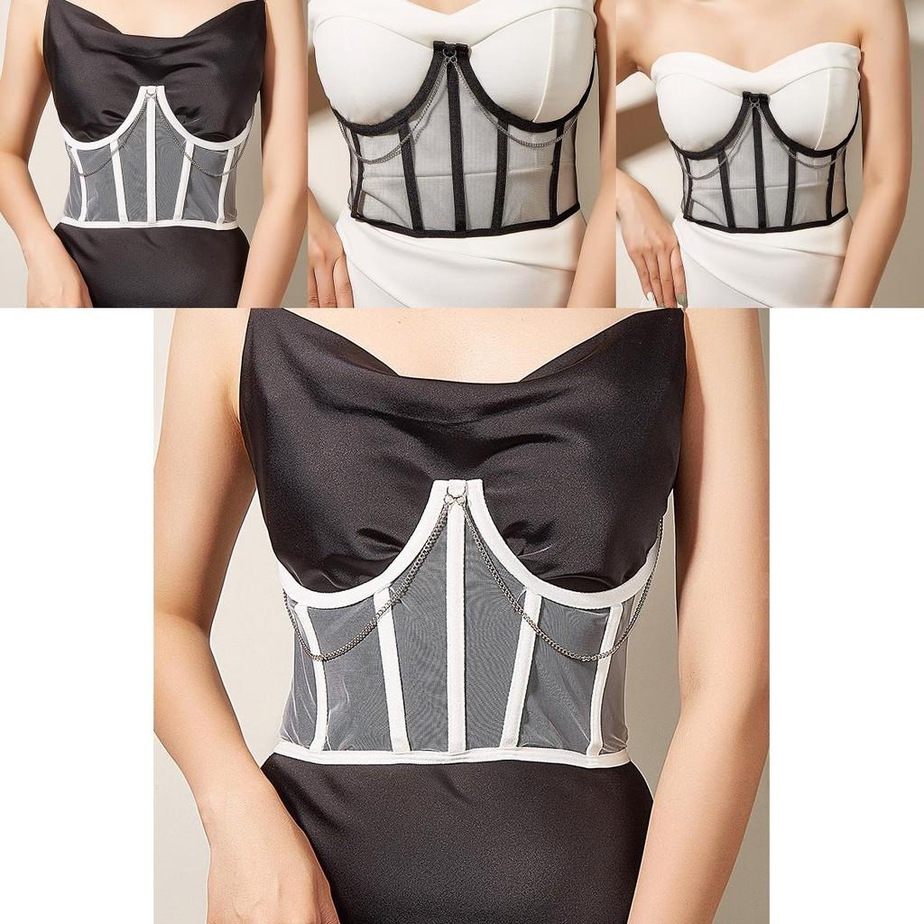 European Style Strappy Waist Cincher With Chain Detail For Women Summer Fashion