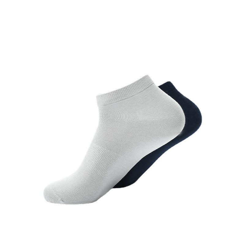 New Unisex Korean Cotton Socks - Mid-Tube & Boat Styles, Deodorizing, All-Season, Assorted Box