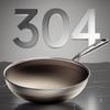 Kobach Top Chef Titanium Honeycomb Non-stick Wok