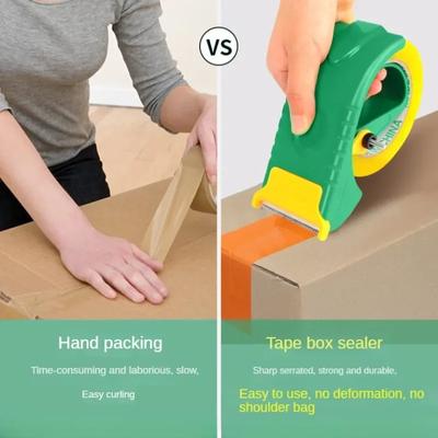 1Pcs Packing Tape Dispenser Lightweight Transparent Tape Cutter Handhold Packing Tape Dispenser Express Package Packaging Device