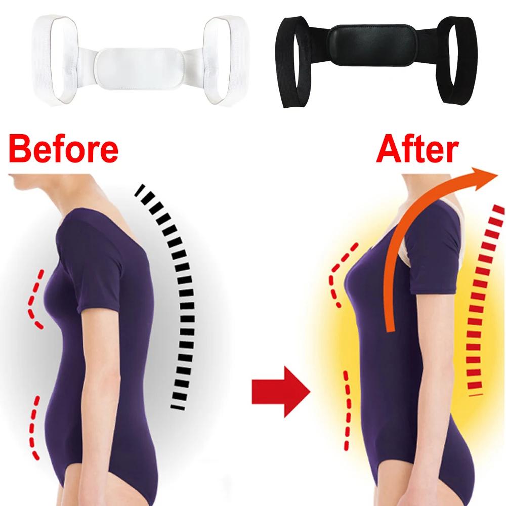 Durable And Safe Back Posture Corrector Belt Adjustable Shoulde Neck Spine Reshape Body For Column Posture Correction For Women Men Straightener