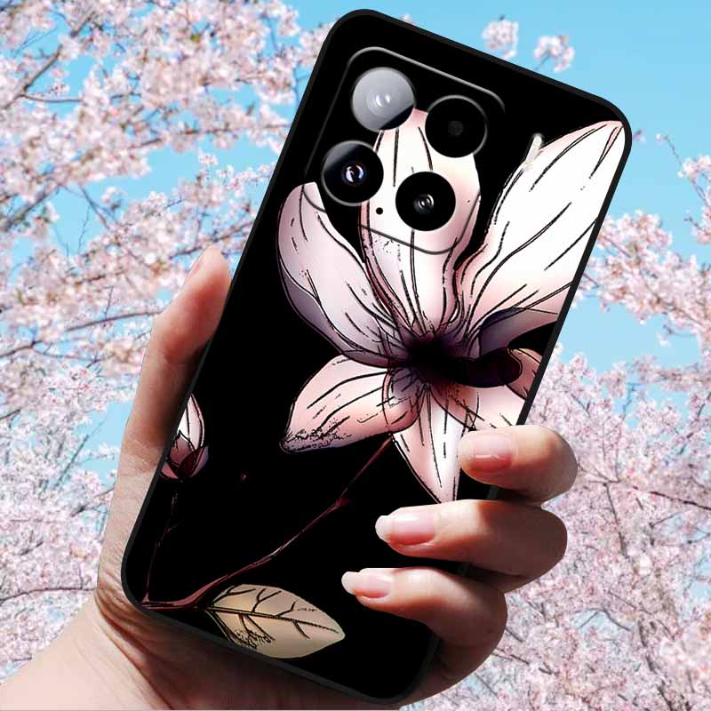 For Xiaomi 15 Pro 5G 6.73"Cases 3D Relief Soft Silicone Cover Retro Embossed for Xiaomi 15 5G Phone Mi 15pro 15 3D Soft TPU Case