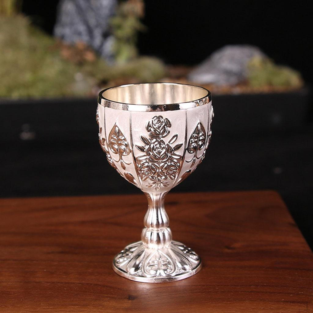 Goblet Embossed Cup Elegnt Drink