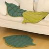 Cat Bed Mats Soft Cotton Leaf Shaped Kitten Cat Puppy Dog Bed Mat Sleep Blanket Home Pets Double Sided Pad Floor Rugs Washable