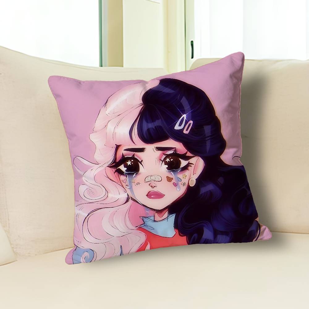 M-Melanie Singer M-Martinez Anime Celebrity Merchandise All-Match Printed Pillow Case Sofa Car Office Room Decoration Protector