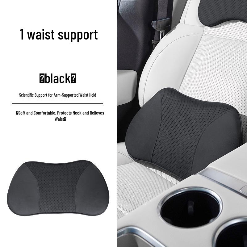Compatible Headrest Neck Pillow & Lumbar Support for BYD Models: e2, e3, e9, S6, S7