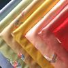 Hochwertiger dicker Satin-Seidenstoff im chinesischen Stil mit bunten Schmetterlingsstickereien, Brokatstoff für Cheongsam, Hanfu-Kleid