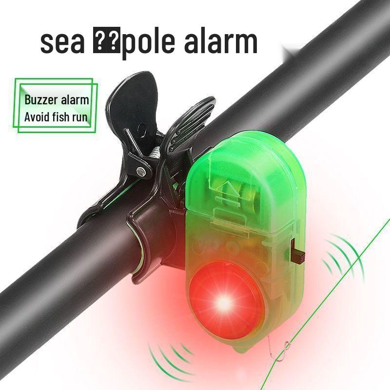 High Sensitivity Waterproof Fishing Rod with Automatic Sound and Light Alarm
