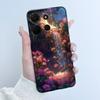For TCL 503 K33 T513Z K32 T513W Case Luxury Cute Love Rabbit Funny Black Matte Soft Silicone Back Cover Shockproof Phone Case