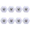 Pack of 8 Portable Sturdy Round Castors Adhesive Furniture Wheel Convenient for Easy Movement and Smooth Rolling