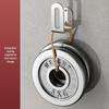 Punch-free Wall-mounted Kitchen Storage Rack for Pot Lids, Cutting Boards, and Drainage.