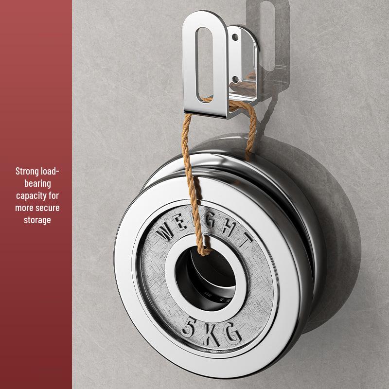 Punch-free Wall-mounted Kitchen Storage Rack for Pot Lids, Cutting Boards, and Drainage.