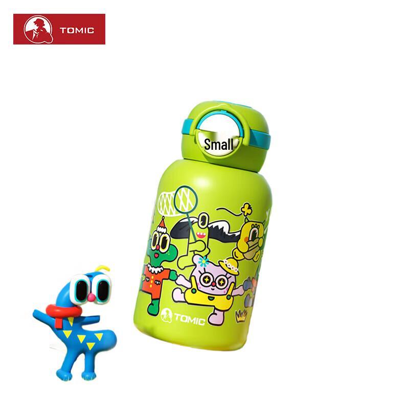 TOMIC Pure Titanium Insulated Water Bottle with Straw