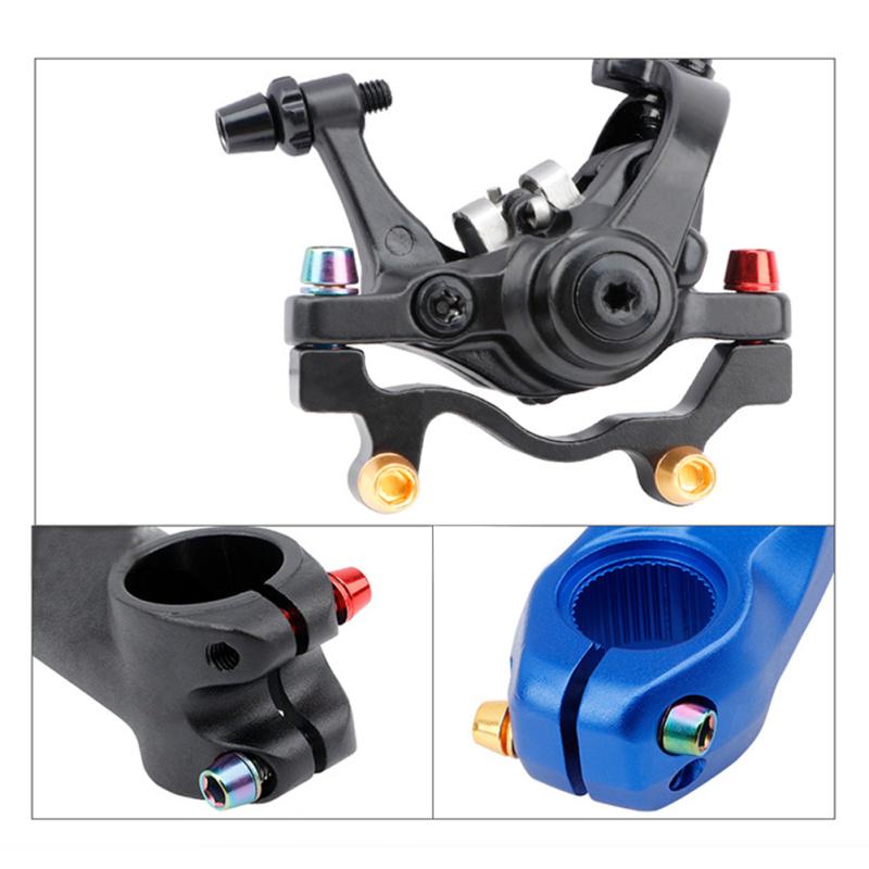 6pcs M6*18mm M6*20mm Bolt for Disc Brake Caliper Clamp MTB Bike Bicycle Screw Crank Lock Bolts For