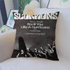 S-ScoRpiOns Band Album Cover Pillow Case Cushion Cover Car Throw Pillow Case For Sofa Car Christmas Gift 40x40cm 45x45cm
