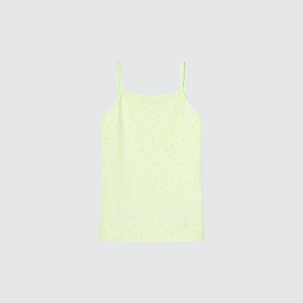 

Майка UNIQLO GIRLS AIRism с принтом из смесового хлопка