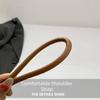 New Faux Suede Shoulder Bag Large Capacity Soft Leathe Crossbody Bag Magnetic Snap Tote Bag Daily Work