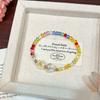 Color Imitation Crystal Love Flower Beaded Bracelet Women's Niche Design Temperament Versatile High-end Hand Rope Accessories