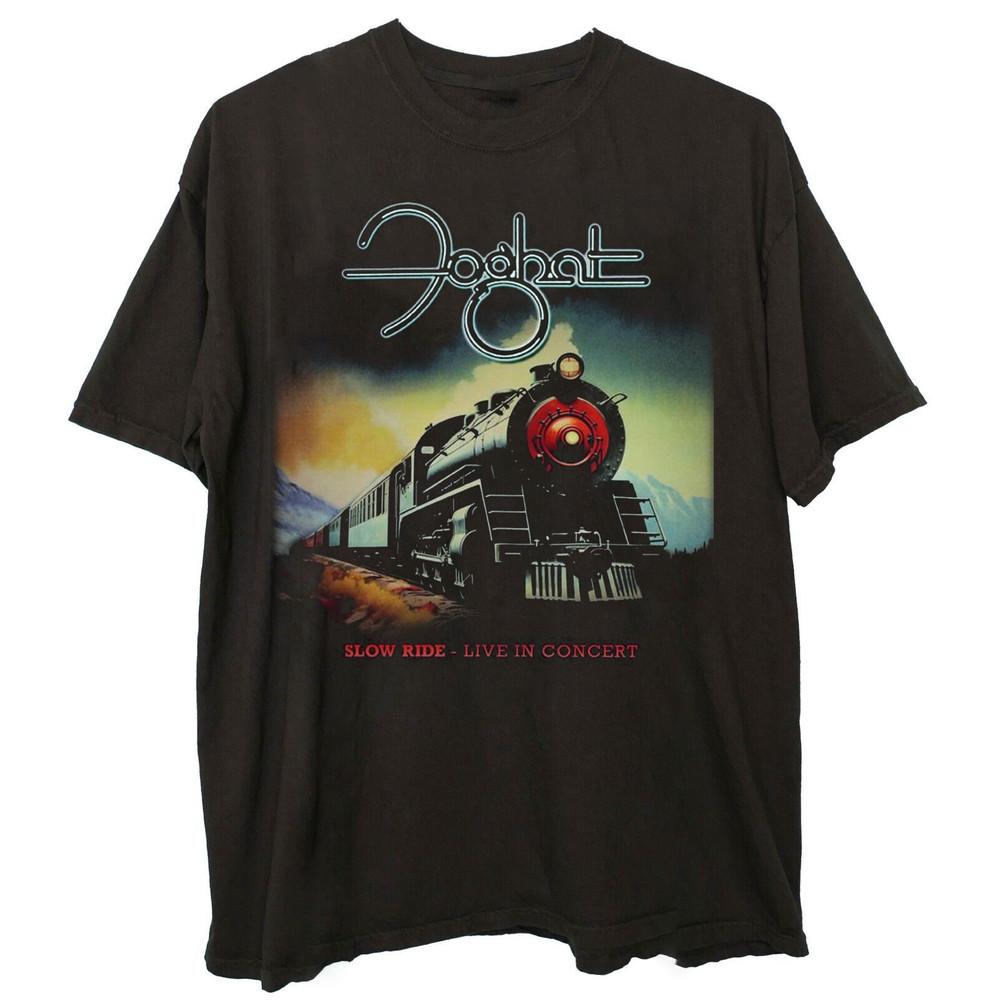 Collection FOGHAT Slow Ride Band Tour Gift For Fan SIZE S-5XL Unisex T-Shirt