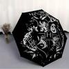 1pc Hogwarts Crest Automatic Open/close, Portable Folding Umbrella for Women & Men,Compact Parasol,, Durable Frame yy250809200
