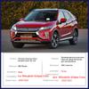For Mitsubishi Eclipse Cross 2018     Chrome Door Handle Cover Trim Car Cap Exterior Styling Accessories Sticker