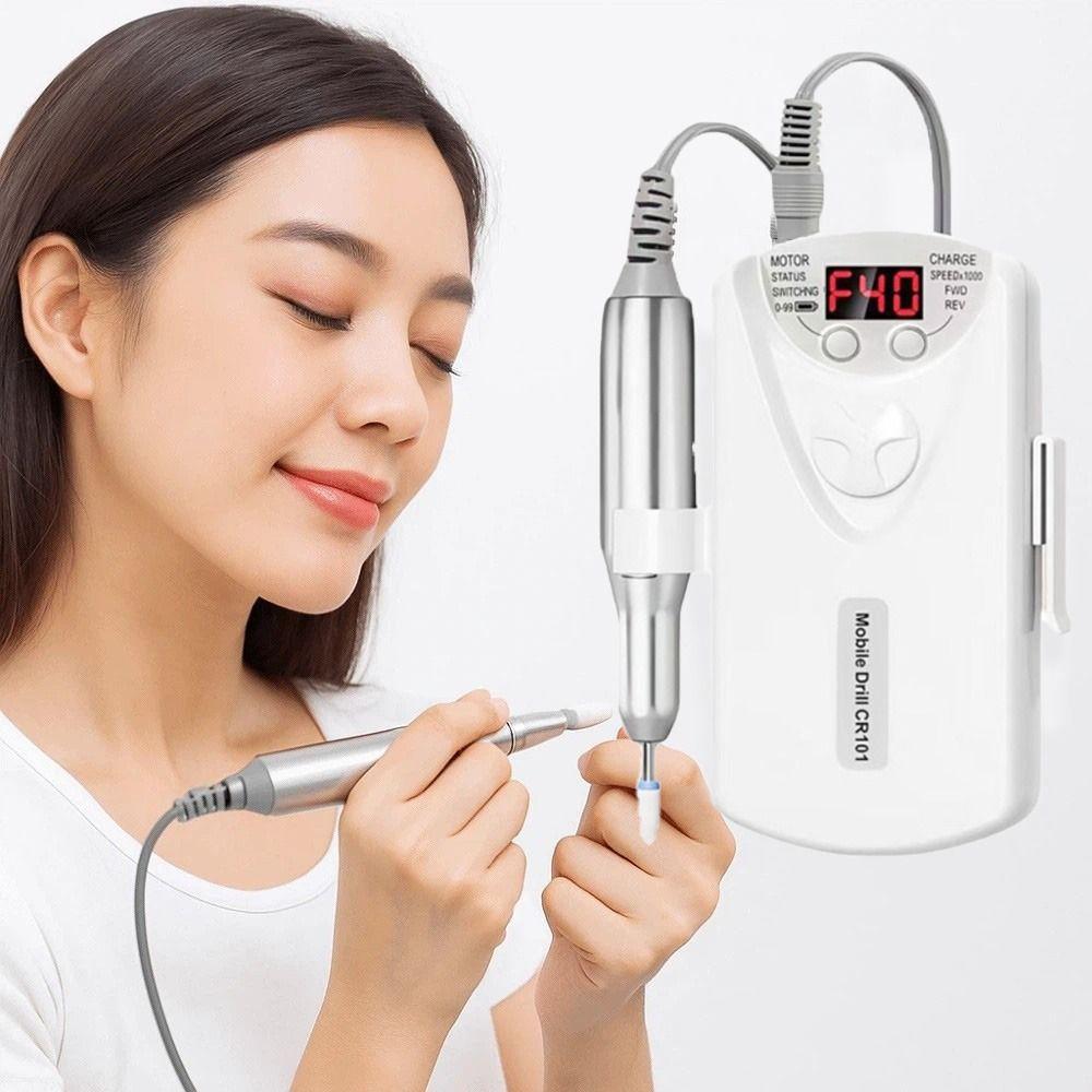 With Drill Bits Electric Nail Polisher Dead Skin Removal Nail Art Electric Sander  Nail Care