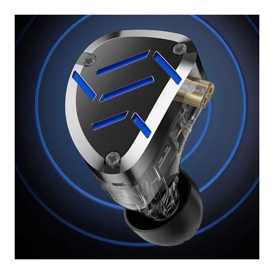 KZ ZAT 8BA+1DD Hybrid Tuning Adjustable Dual Driver Earbuds Its strength challenges all flagship products in the HIFI industry Re-cable design 3D
