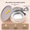 TAFUCO 316 Stainless Steel 3-Layer Microwaveable Lunch Box