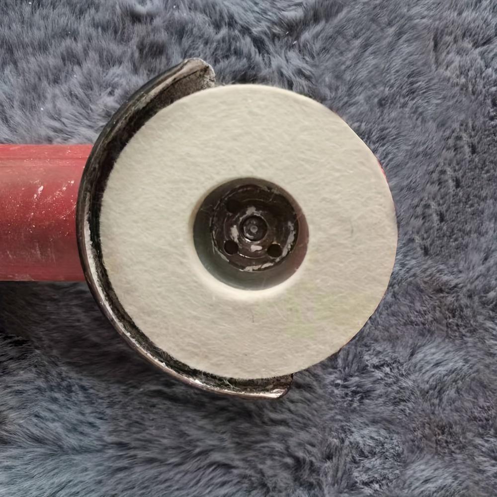 1pc Wool Felt Disc Polishing Buffing Wheel Pad Bore For Angle Grinder Car Detailing Wood Polishing Wool Felt