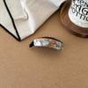 Curved Banana Shape Banana Hair Clip Spring Hinge Vertical Hair Clip Hair Claw Clip  Half Up Styles