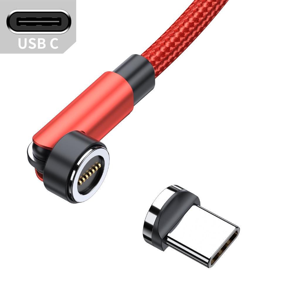 

Магнитный кабель 3-в-1 с вращением на 540° для быстрой зарядки устройств Android, Type-C и Apple 2m