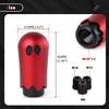 MUTEKI Car Shift Knob, Halloween, Ghost, Cute, Demon Style, Universal Gear Shift Knob, Extendable,