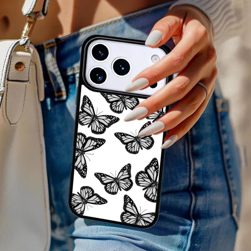 Butterfly Butterflies Phone Case For iPhone 17 Air 14 15 13 12 Max Cover For Apple 14 15 16 16e 11 Pro Max Plus Coque