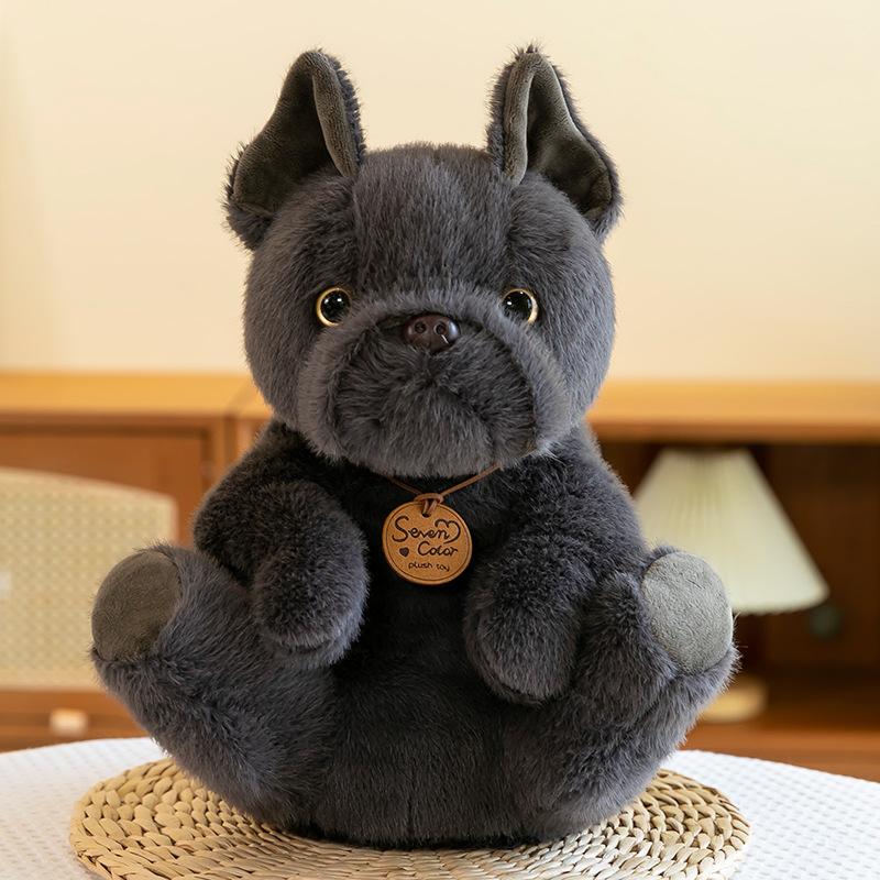 

Мила лялька-собака шарпей для дітей для сну, подушка-кидок, імітація собаки, плюшева іграшка, великий розмір 35cm【0.48kg】