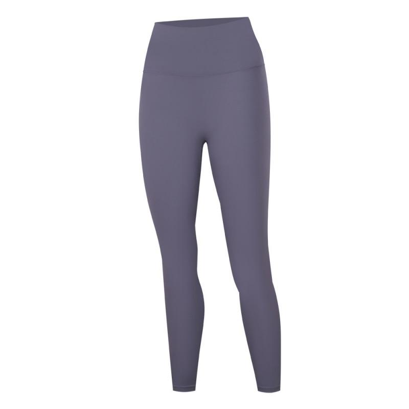 High-Waisted 9/10 Length Yoga Leggings Women Seamless Ultra-Stretch Quick-Dry Breathable Workout Pants