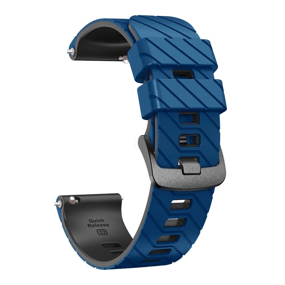 For Garmin Forerunner 265 255 Music 965 745 Silicone Watch Strap For Garmin Vivoactive 4 Venu 2 Venu 3 Smart Watchband Accessory