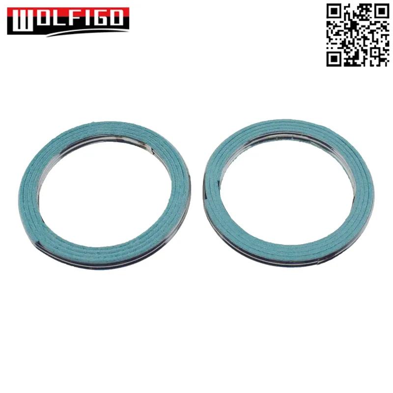 2PCS EXHAUST FRONT PIPE GASKET For TOYOTA TACOMA 4Runner Tacoma T100 Tercel 9091706061, 90917-06061, 90917 06061 New