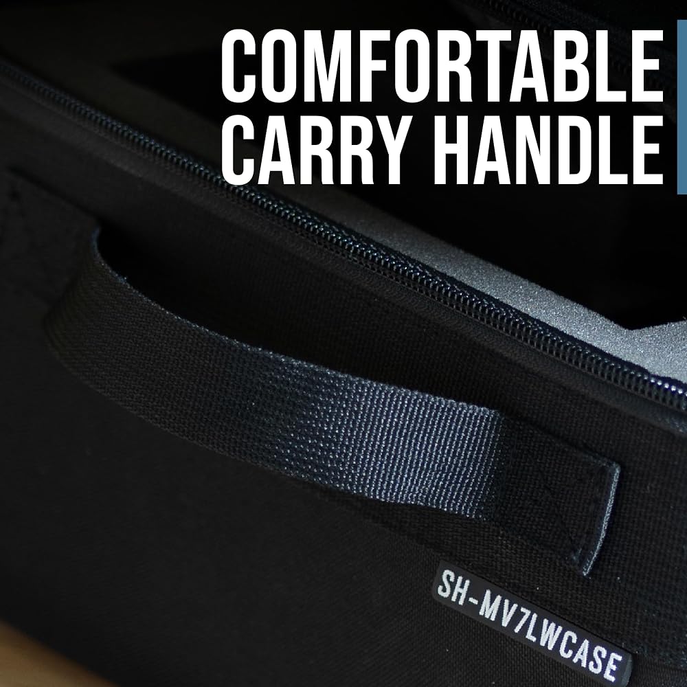 Shure by Gator MV7 Series Carrying Case Nylon Hard Shell Storage for One Microphone