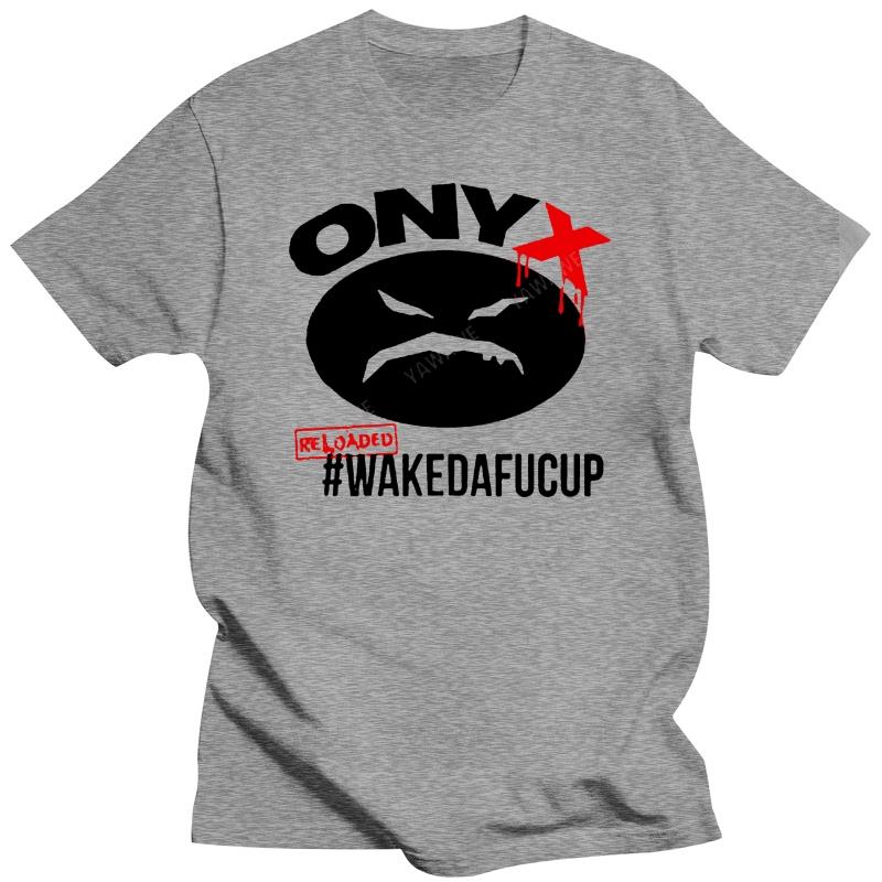 Мужские брендовые летние футболки для мужчин ONYX WAKEDAFUCUP рэп хип-хоп музыка белая футболка размер S M L XL 2XL 3XL мужские футболки топы 4XL